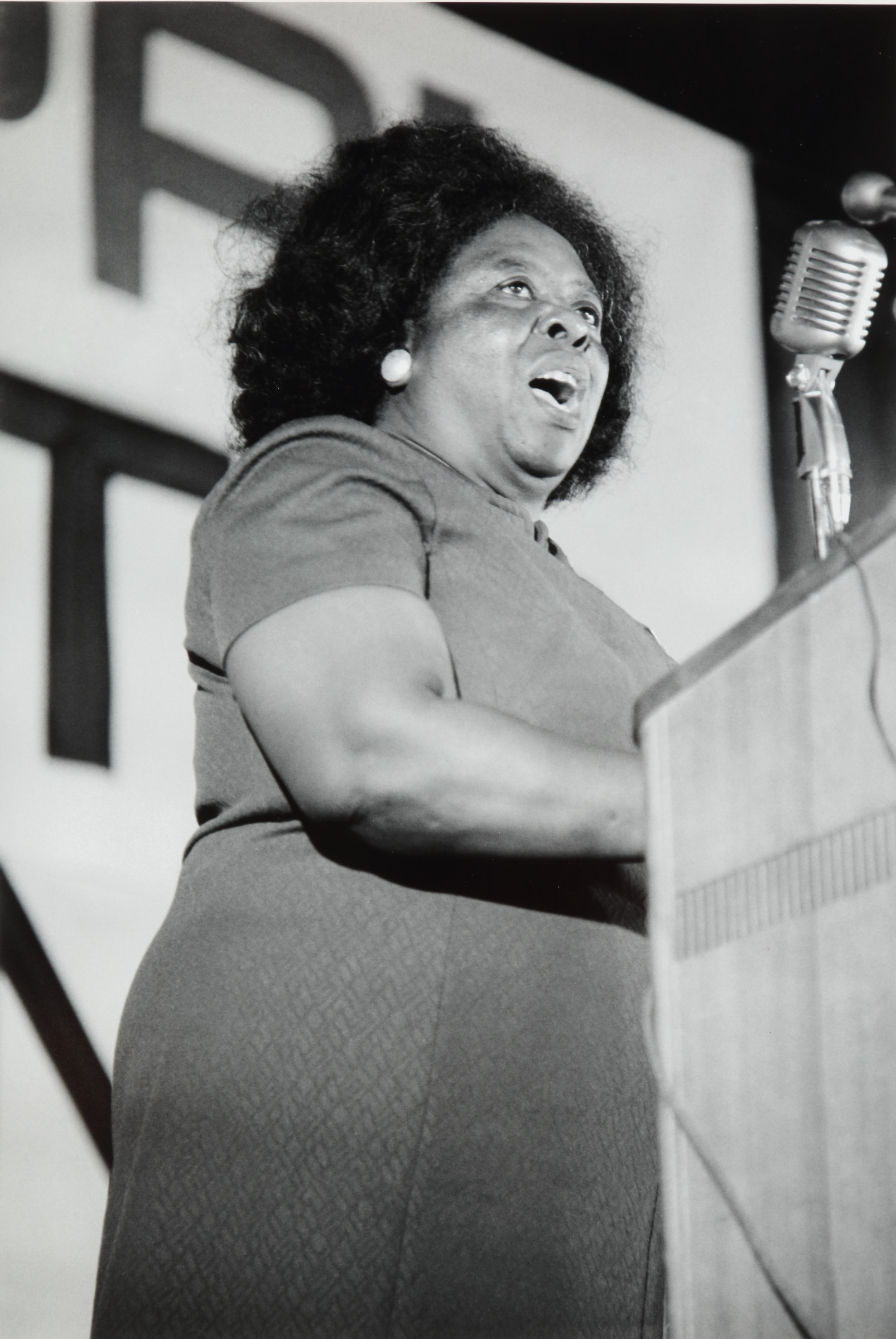 Fannie Lou Hamer speaking at the Mississippi Democratic Nomination Convention, Jackson, Mississippi
