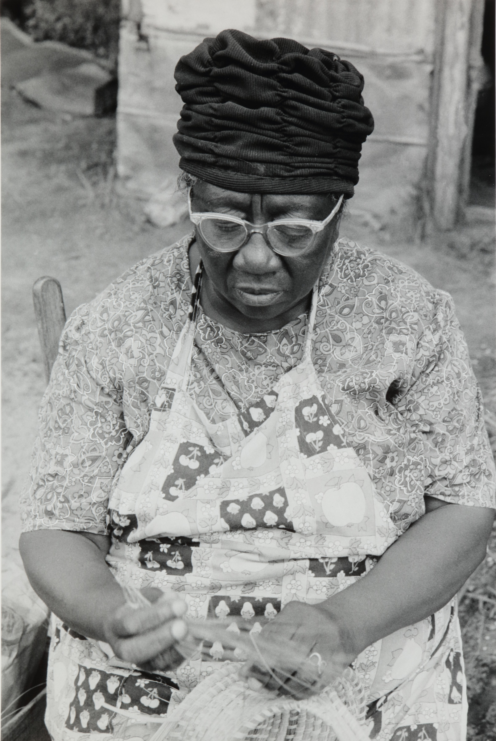 Traditional basket maker Mount Pleasant, South Carolina