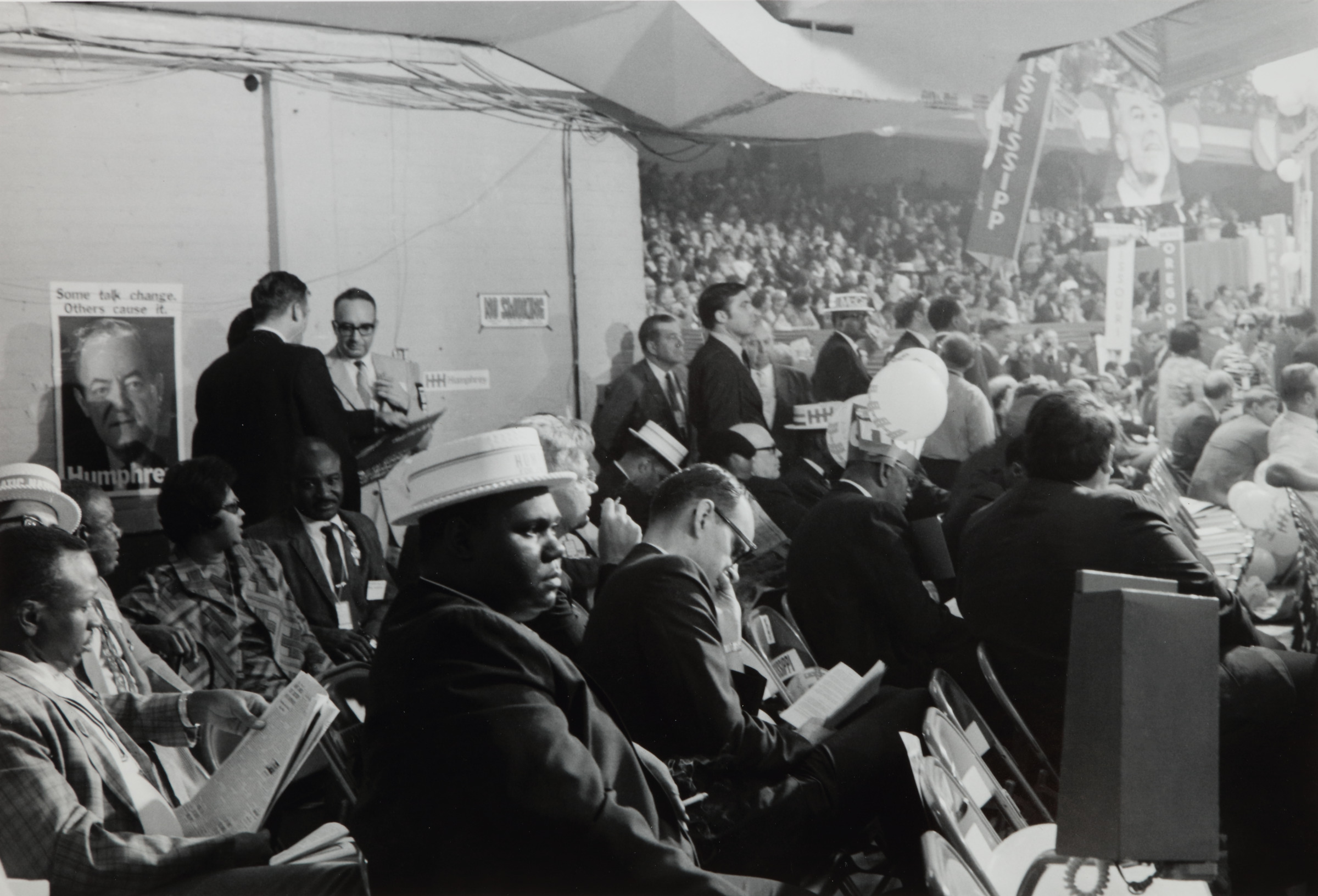 Participants in the National Democratic Convention, Chicago, Illinois