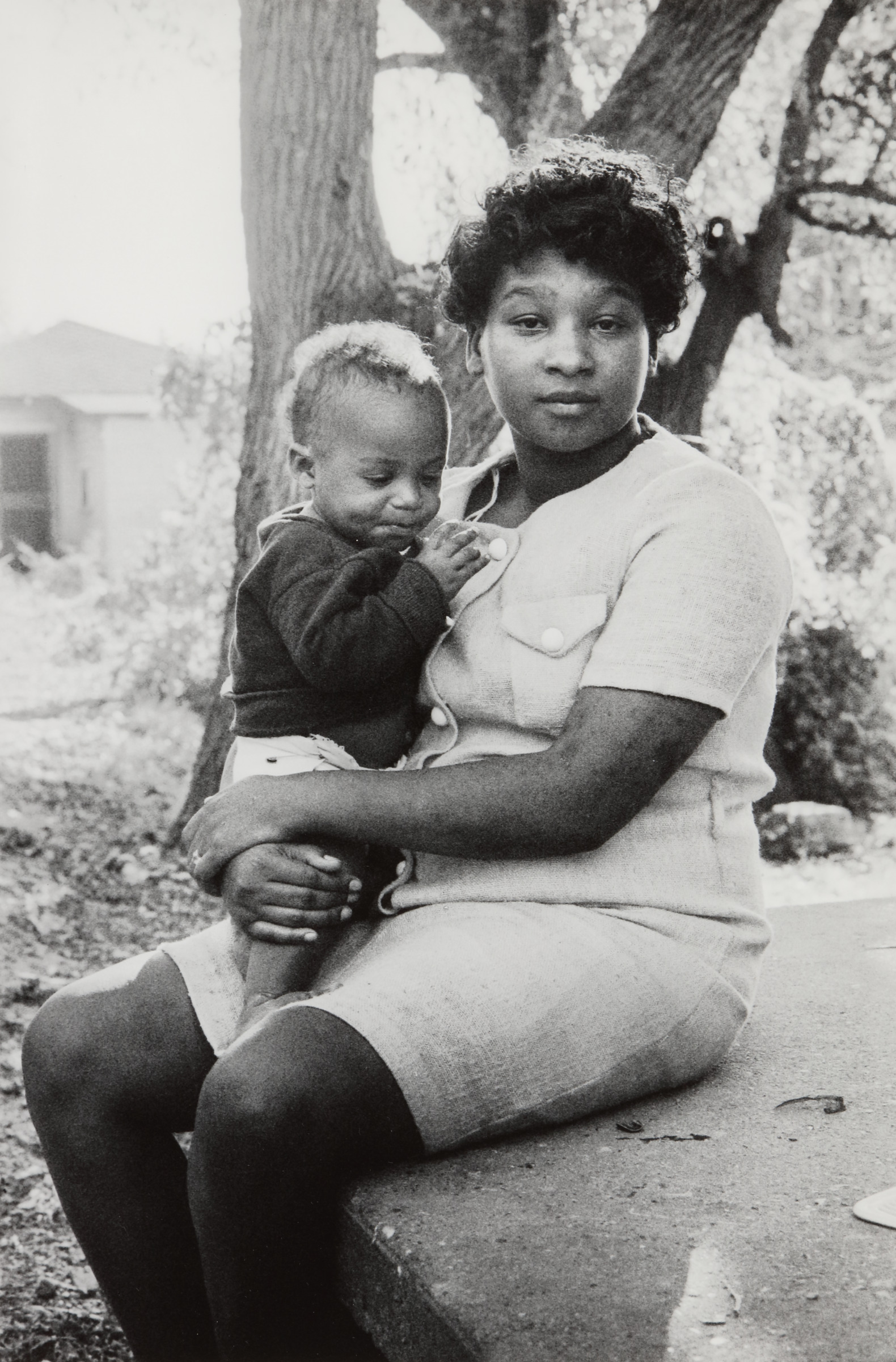 Mother and child, Salem Avenue, Jackson, Mississippi