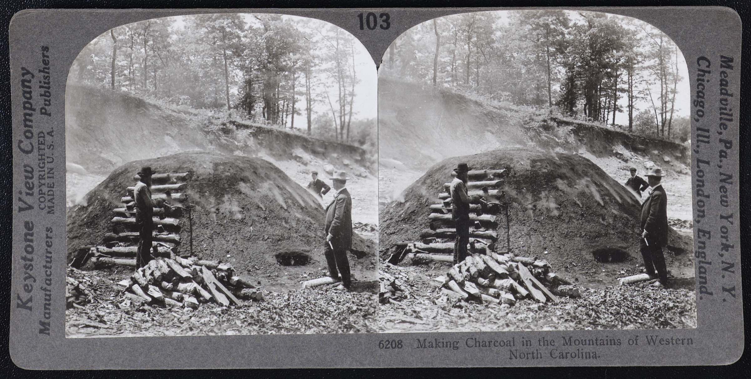 Making Charcoal in the Mountains of Western North Carolina