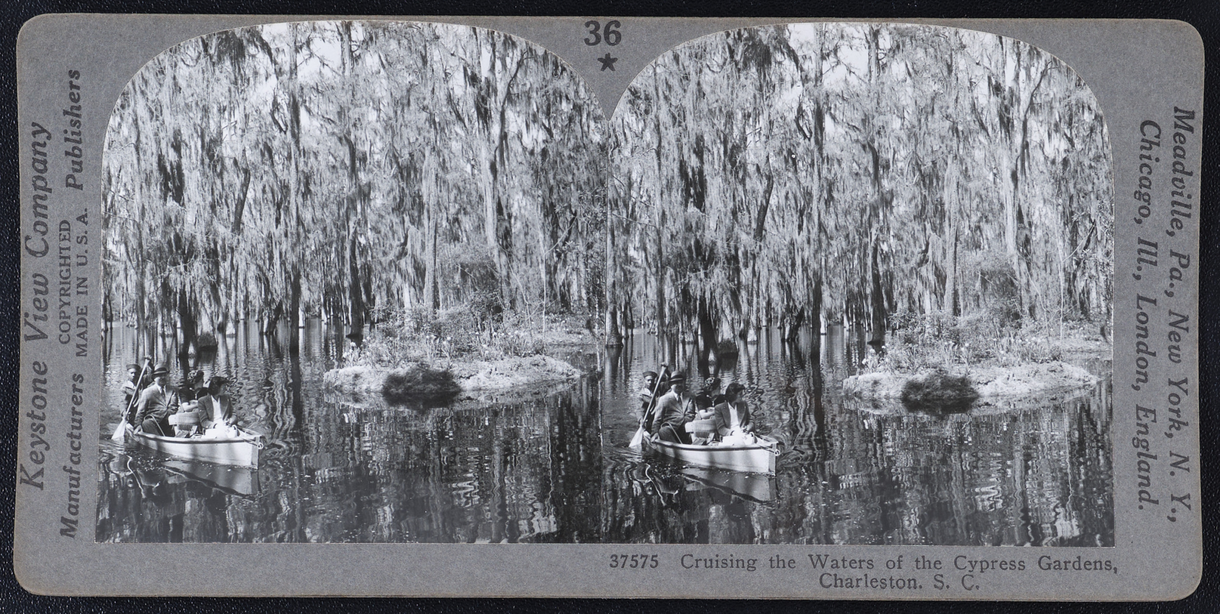 Cruising the Waters of Cypress Gardens, Charleston, S.C.