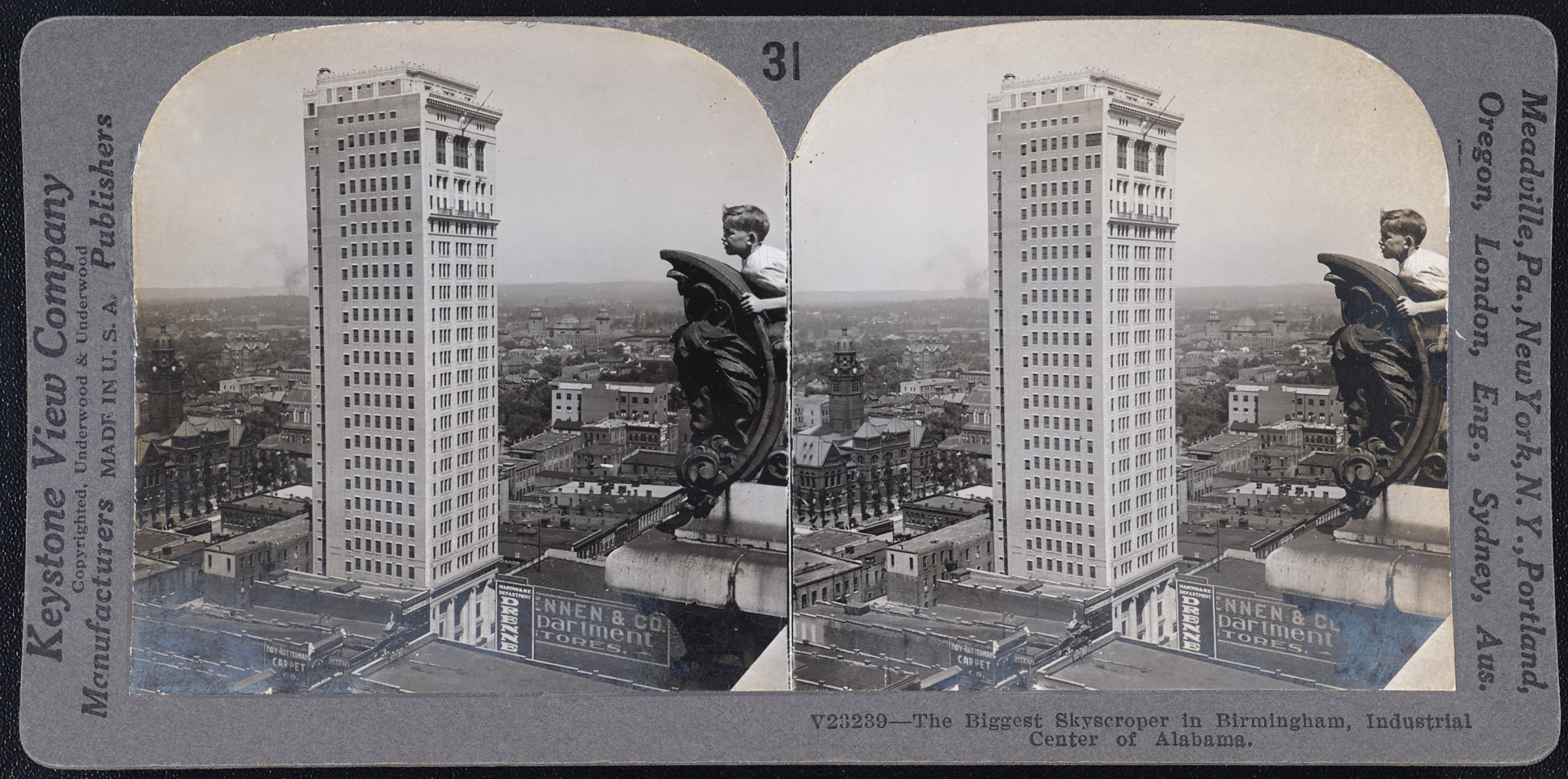 The Biggest Skyscraper in Birmingham, Industrial Center of Alabama.