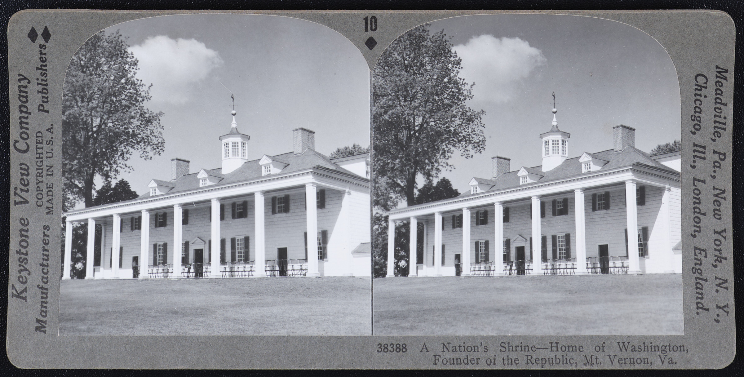 A Nation’s Shrine – Home of Washington, Founder of the Republic, Mt. Vernon, Va.