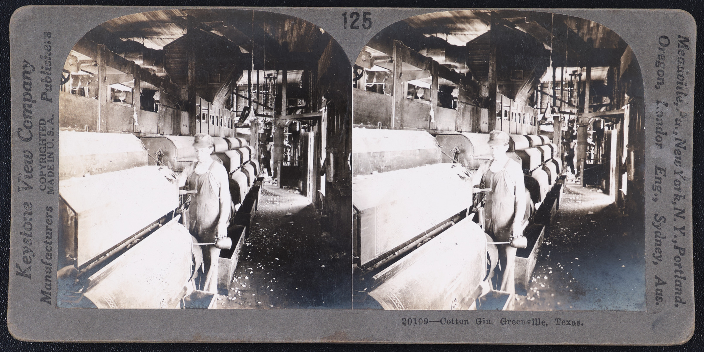 Cotton Gin. Greenville,  Texas