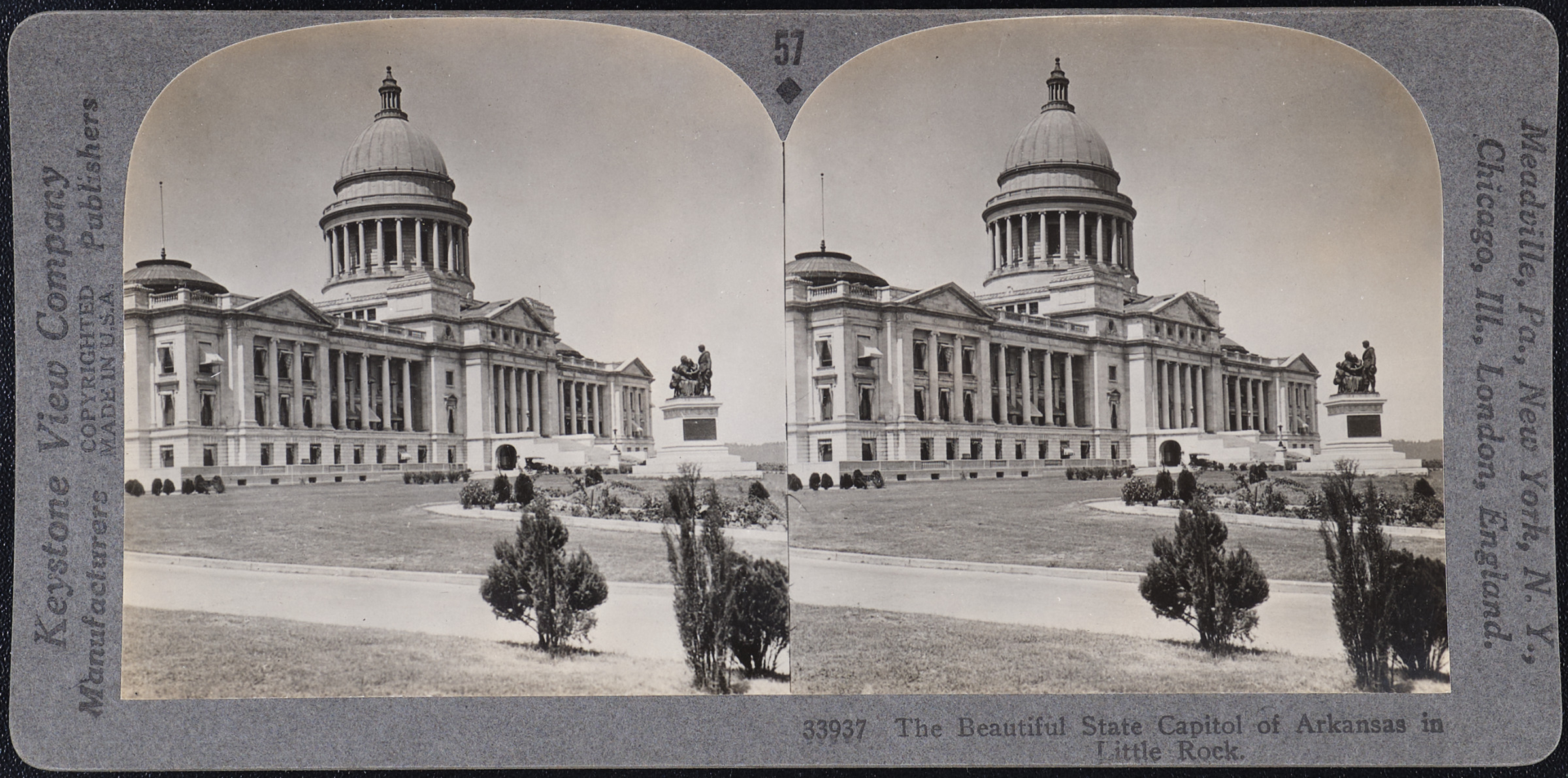 The Beautiful State Capitol of Arkansas in Little Rock