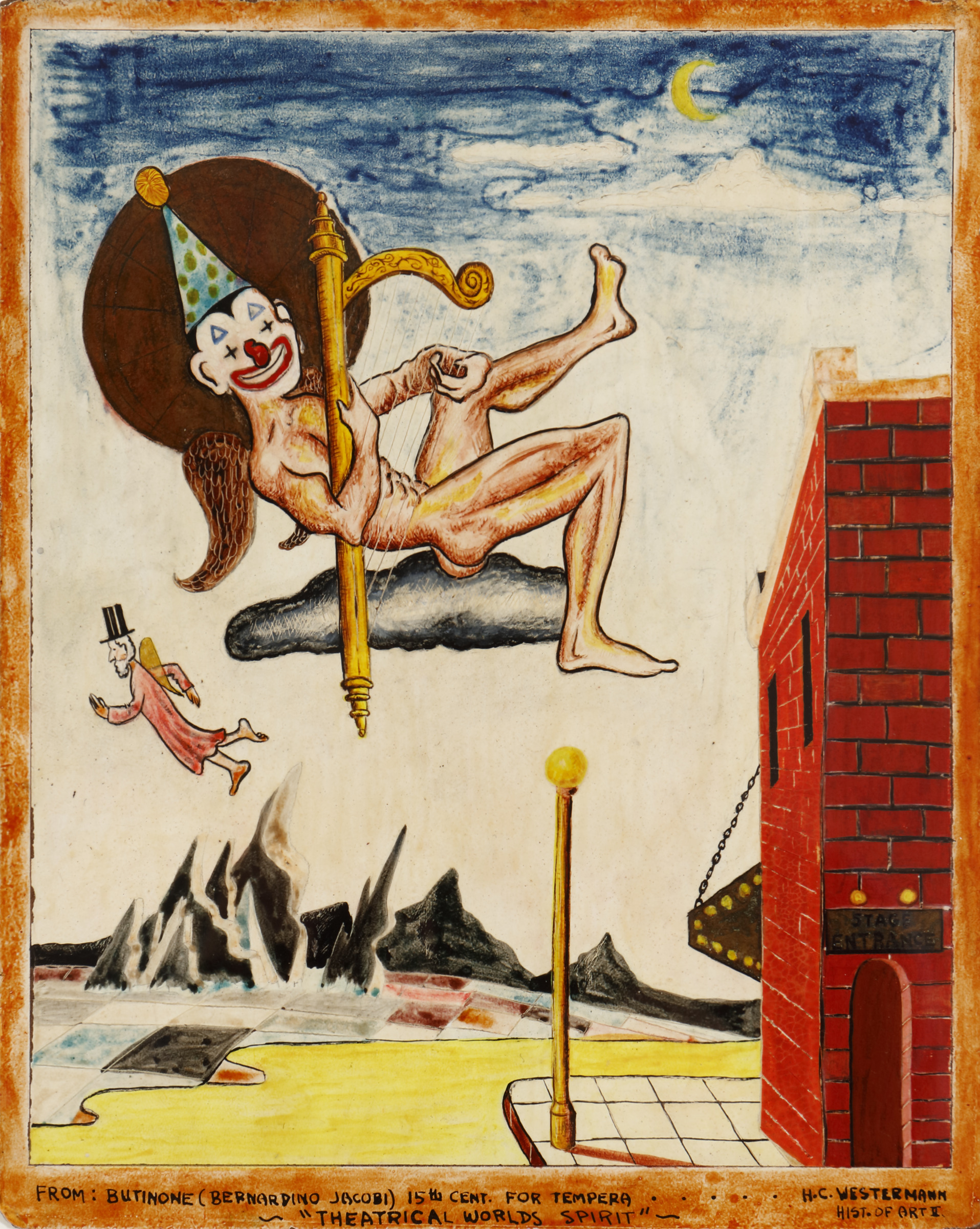 Theatrical Worlds Spirit after Bernardino Jacobi