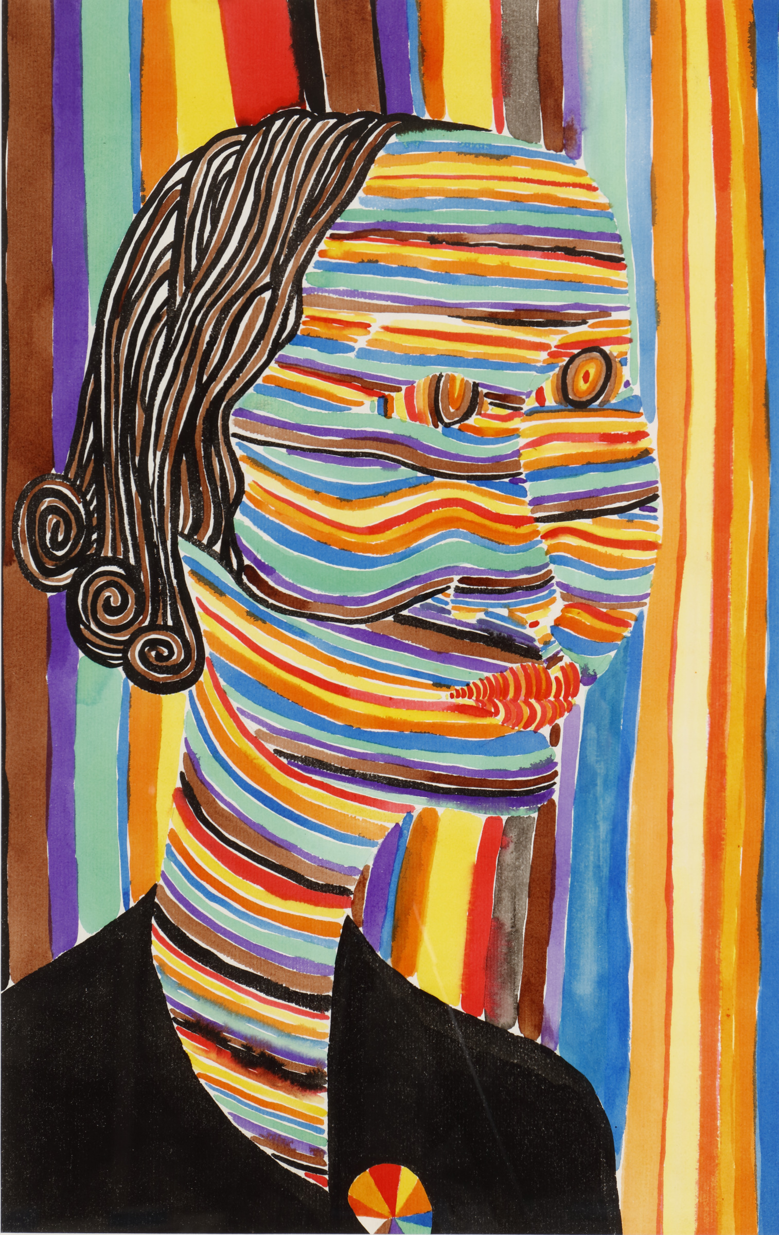 Untitled (Multi-colored Female)