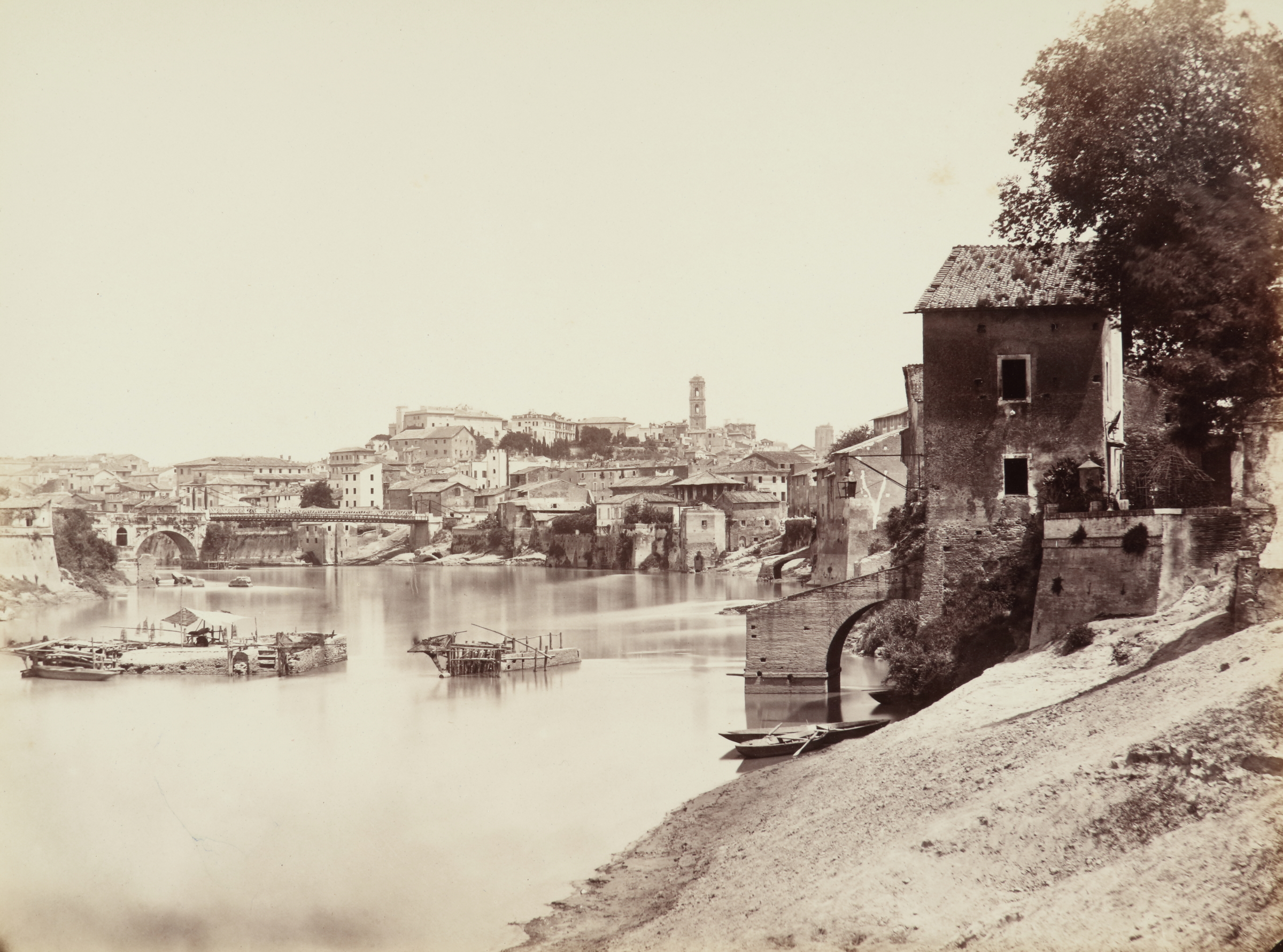 The Tiber Near Ripagrande