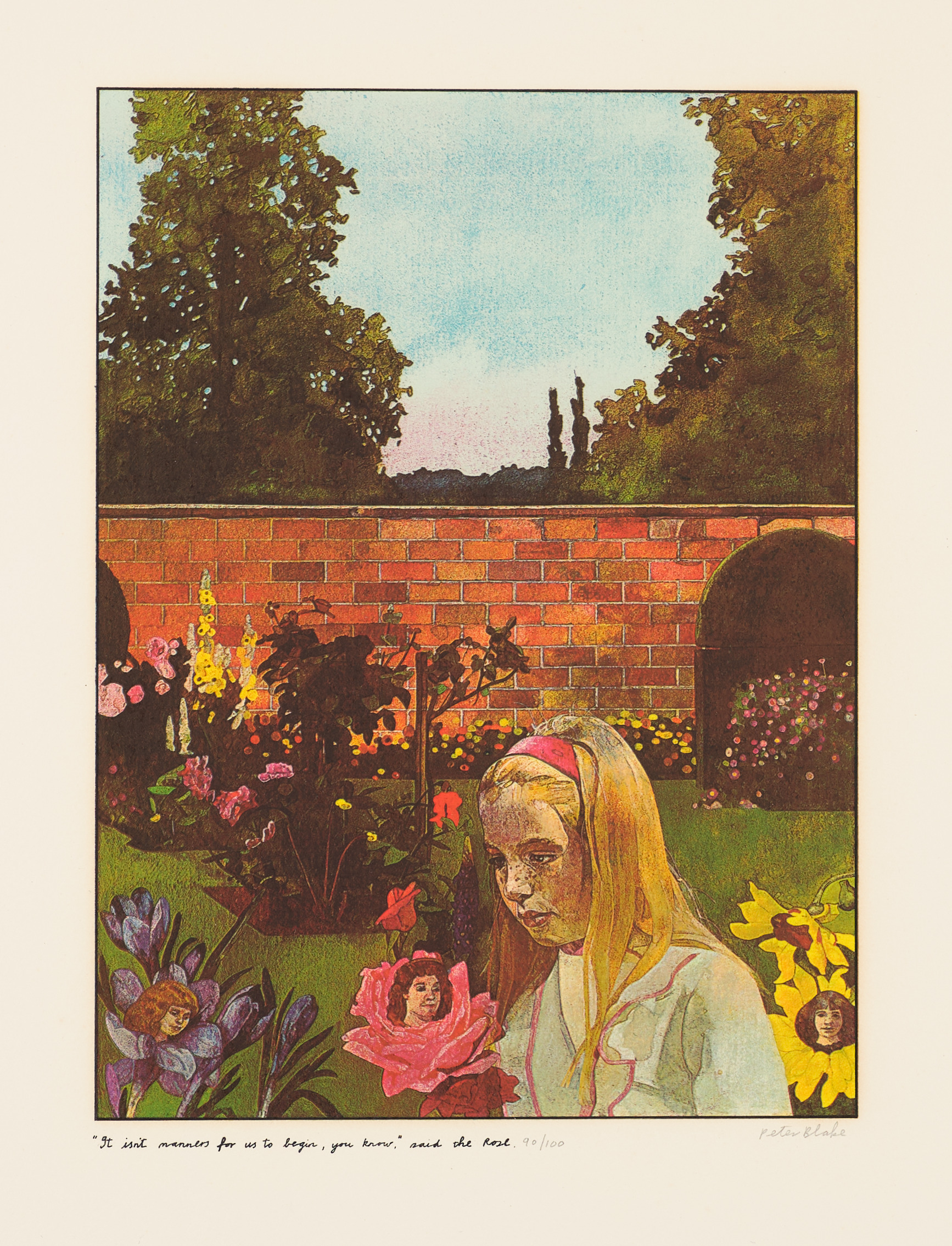 It Isn’t Manners (For Us to Begin, You Know, Said the Rose)