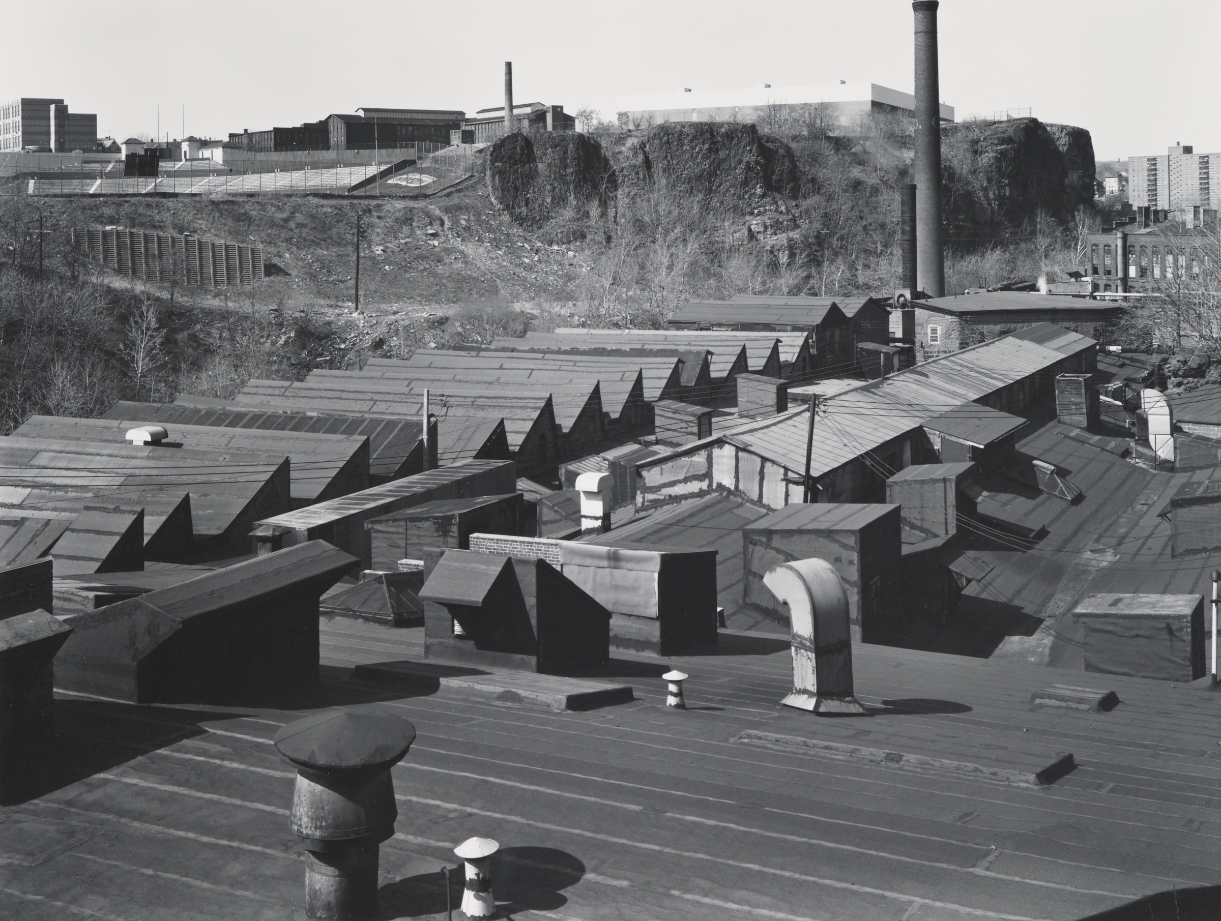 Factories Along the Passaic River, Pa- Terson, N.J.