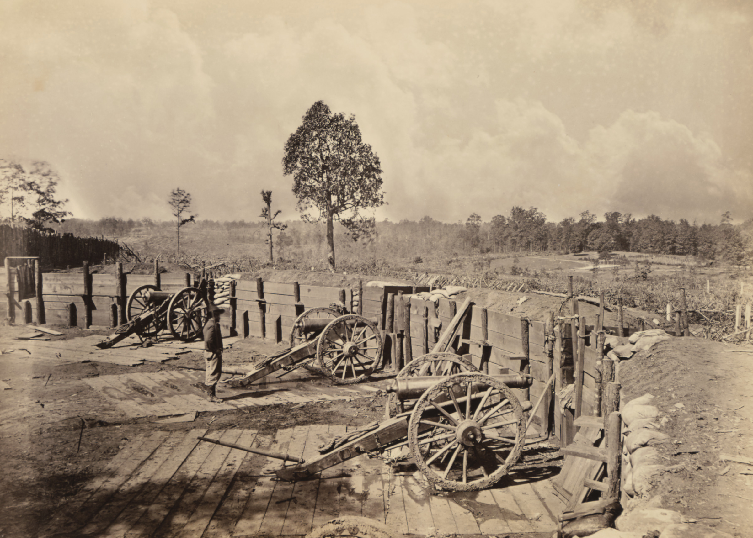 Rebel Works in Front of Atlanta, GA. No. 2