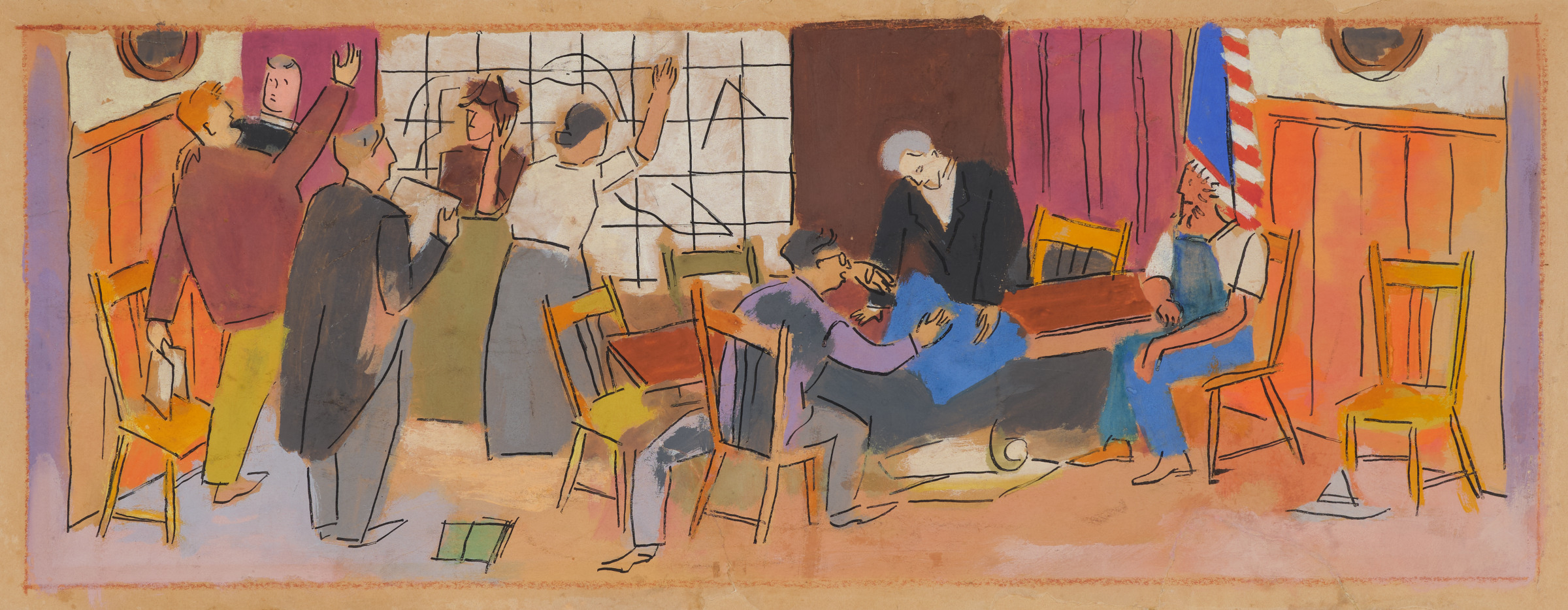 Town Meeting from Series “The New Deal”