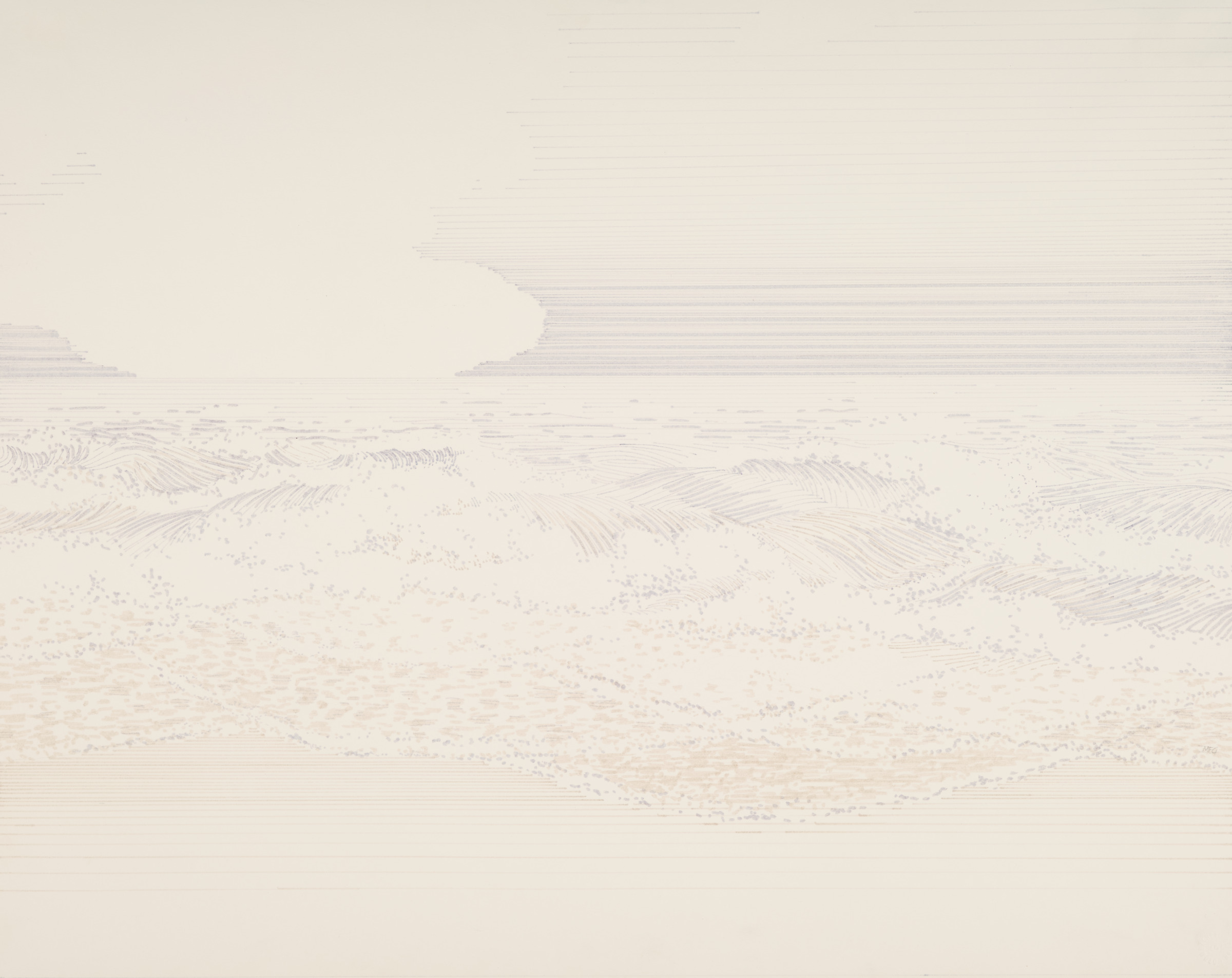 Untitled (Beach Drawing)